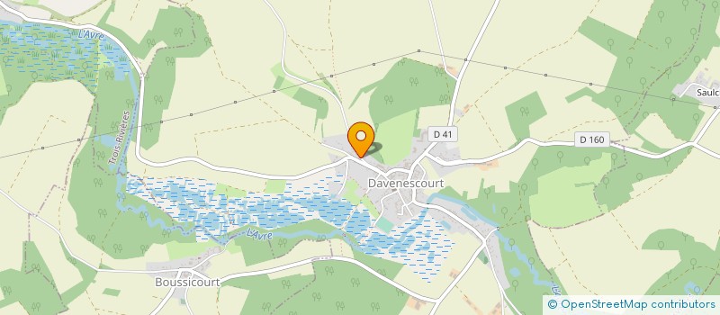 localisation de l'entreprise MONSIEUR MICKAEL VITOUX  DAVENESCOURT