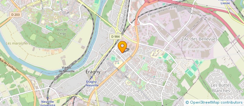 localisation de l'entreprise MONSIEUR MICKAEL VITRY  ERAGNY