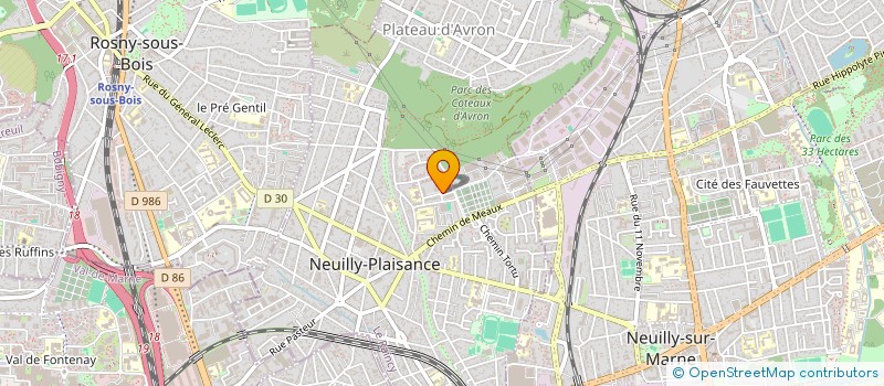 localisation de l'entreprise MONSIEUR MICKAEL VOLLE à NEUILLY-PLAISANCE