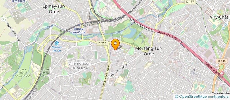 localisation de l'entreprise MONSIEUR MICKAEL VOSS à MORSANG-SUR-ORGE