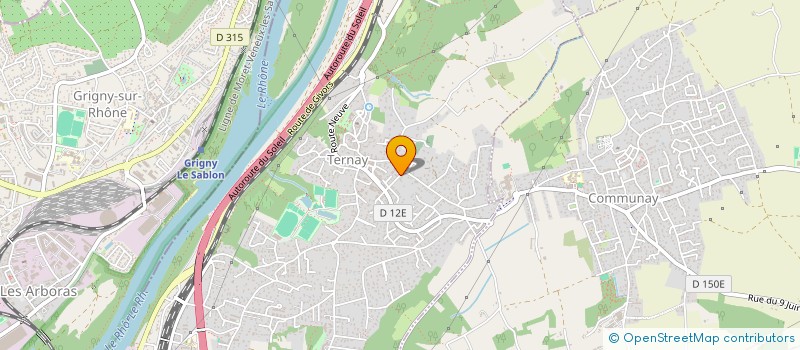 localisation de l'entreprise MONSIEUR MICKAEL WALTER  TERNAY