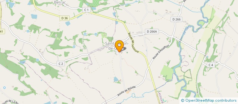 localisation de l'entreprise MONSIEUR MICKAEL WIERRE  BERRAC