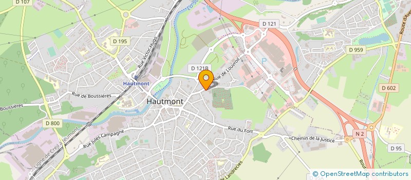 localisation de l'entreprise MONSIEUR MICKAEL WILLAME  HAUTMONT