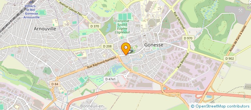 localisation de l'entreprise MONSIEUR MICKAEL YAKAN à GONESSE