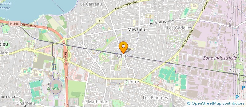 localisation de l'entreprise MONSIEUR MICKAEL ZAIRE  MEYZIEU