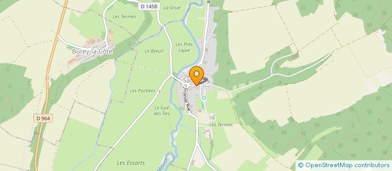 localisation de l'entreprise MONSIEUR MICKAEL ZINS à BUREY-EN-VAUX