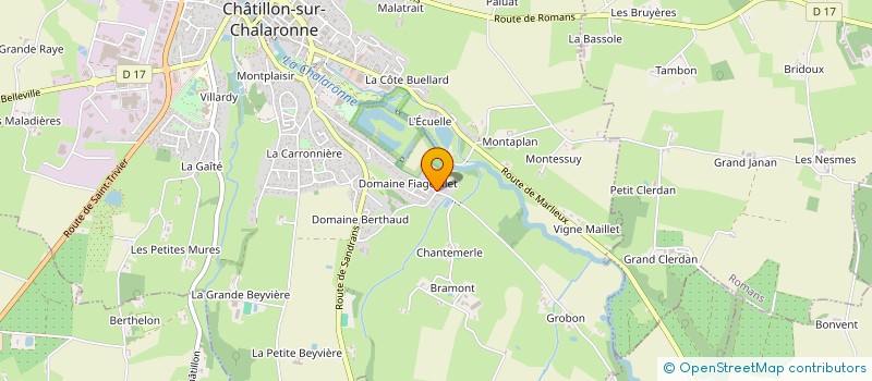 localisation de l'entreprise MONSIEUR MICKAEL ZOUBIRI  CHATILLON-SUR-CHALARONNE