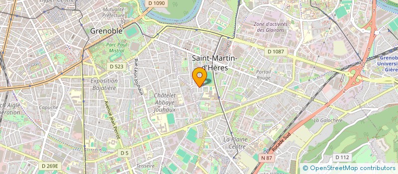 localisation de l'entreprise MONSIEUR MICKAELL LIM  SAINT-MARTIN-D'HERES