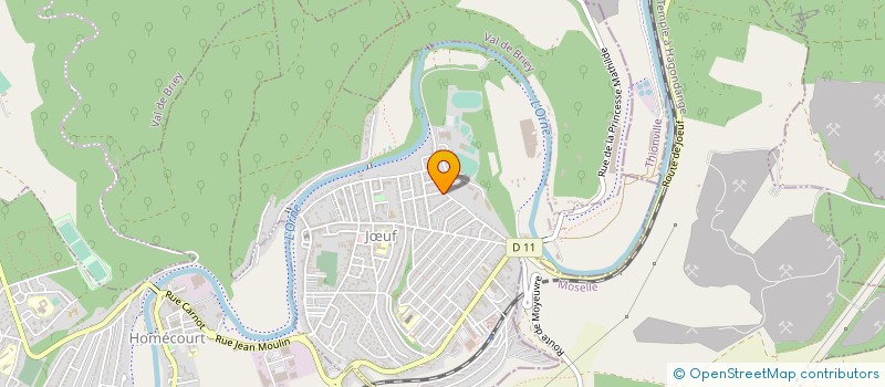 localisation de l'entreprise MONSIEUR MICKAELL POZZI  JUF