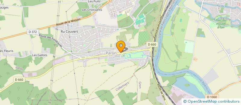 localisation de l'entreprise MONSIEUR MICKAIL SERIN  PARON