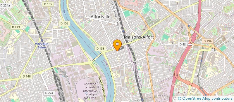 localisation de l'entreprise MONSIEUR MICKAIL YILDIZ à ALFORTVILLE