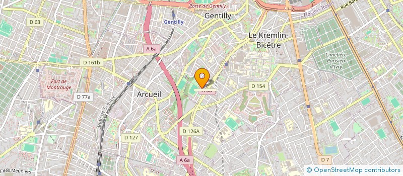 localisation de l'entreprise MONSIEUR MICKEL AMEDE à GENTILLY