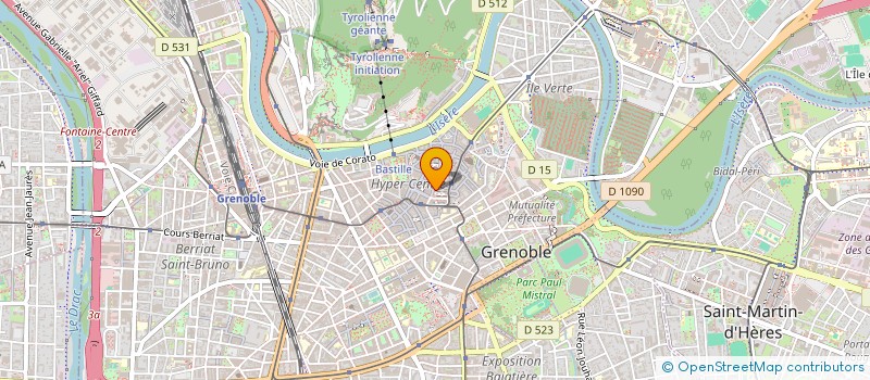 localisation de l'entreprise MONSIEUR MICKEL SAUTEREAU à GRENOBLE