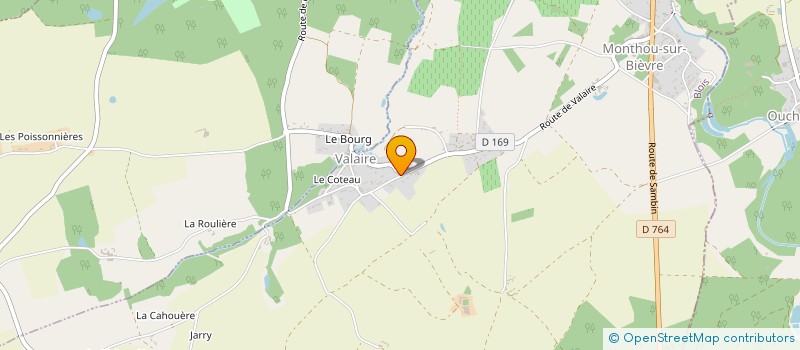 localisation de l'entreprise MONSIEUR MICKY CHATELIN  MONTHOU-SUR-BIEVRE