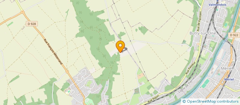 localisation de l'entreprise MONSIEUR MICKY MARTIN  AUVERS-SUR-OISE