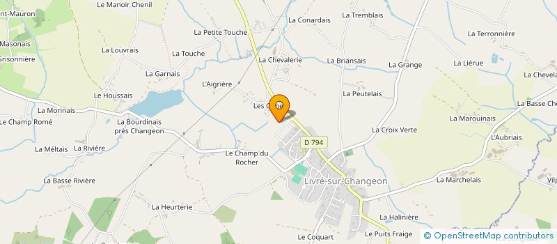 localisation de l'entreprise MONSIEUR MICKY PROISY  CHATILLON-EN-VENDELAIS