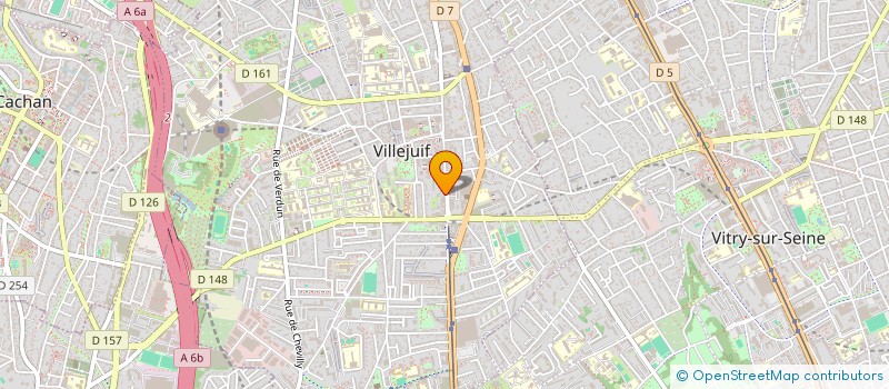 localisation de l'entreprise MONSIEUR MIDHAT PRIYO ALAM  VILLEJUIF