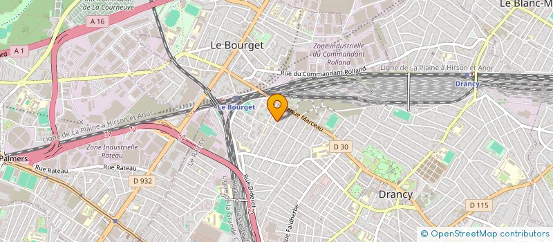 localisation de l'entreprise MONSIEUR MIDOU BAH  DRANCY