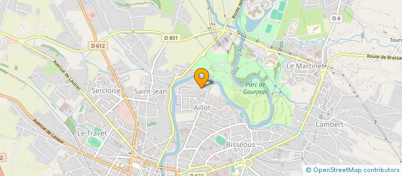 localisation de l'entreprise MONSIEUR MIDUL SHARED HAMADACHE  CASTRES