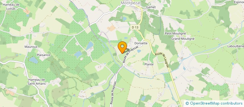 localisation de l'entreprise MONSIEUR MIEL ROOS  MONTPEZAT