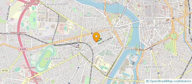 localisation de l'entreprise MONSIEUR MIEZI HENARICK à TOULOUSE
