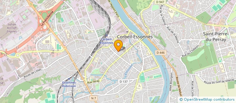 localisation de l'entreprise MONSIEUR MIEZI PATCHELY MBAKI à CORBEIL-ESSONNES
