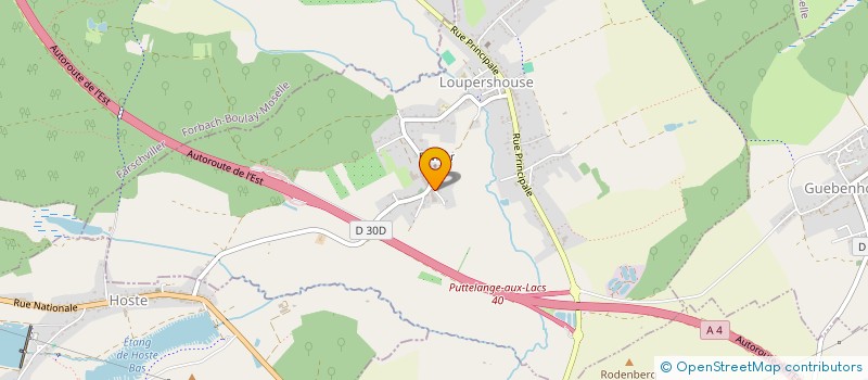 localisation de l'entreprise MONSIEUR MIFAILJ SACIRI  LOUPERSHOUSE