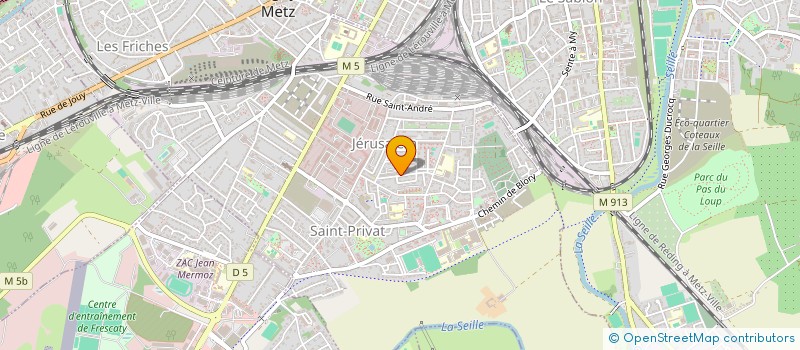 localisation de l'entreprise MONSIEUR MIGNION MAFUTAMINGI-VICTOR  MONTIGNY-LES-METZ