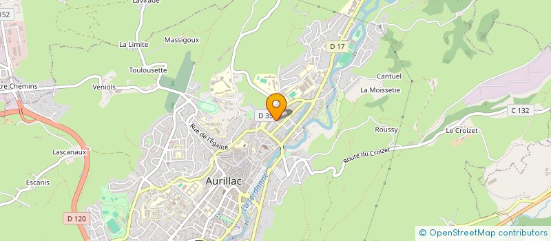 localisation de l'entreprise MONSIEUR MIGUEL ALEGRE GONZALEZ à AURILLAC