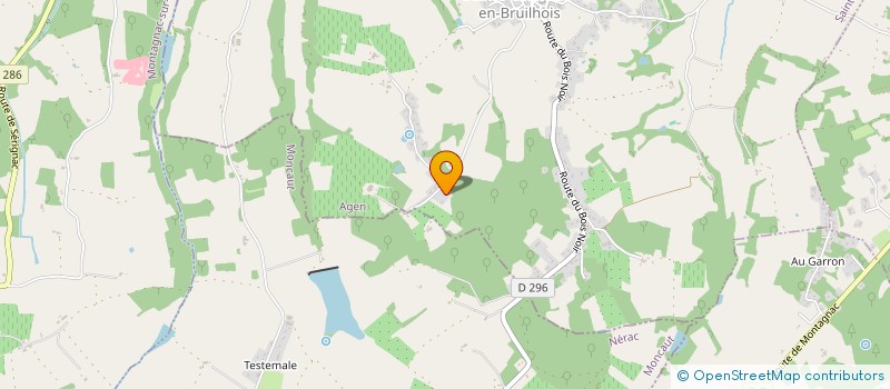 localisation de l'entreprise MONSIEUR MIGUEL ALEXIS à SAINTE-COLOMBE-EN-BRUILHOIS