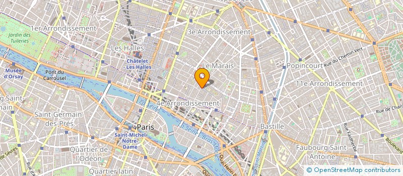 localisation de l'entreprise MONSIEUR MIGUEL ALMIRON  PARIS