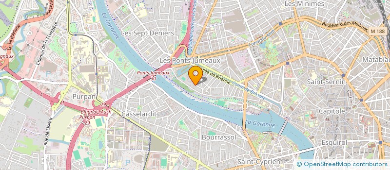 localisation de l'entreprise MONSIEUR MIGUEL ANGEL MARTINEZ à TOULOUSE