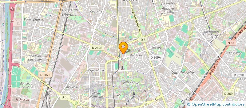 localisation de l'entreprise MONSIEUR MIGUEL APARICIO CRUCES à GRENOBLE