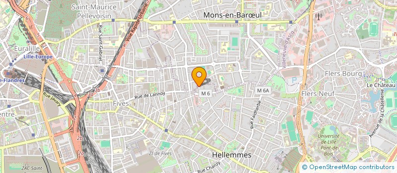 localisation de l'entreprise MONSIEUR MIGUEL BANDEIRA à LILLE