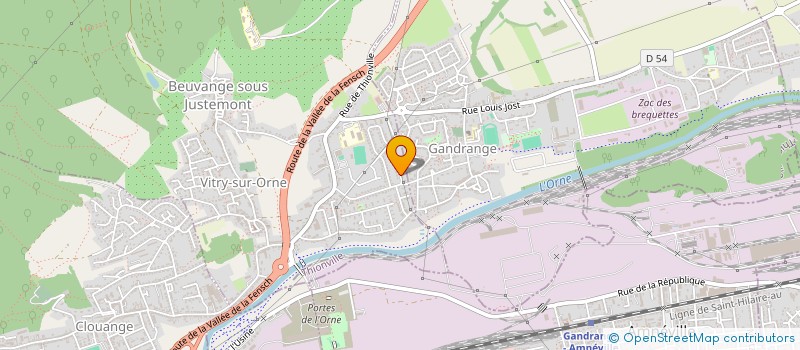 localisation de l'entreprise MONSIEUR MIGUEL BARRIONUEVO MARTIN  VITRY-SUR-ORNE