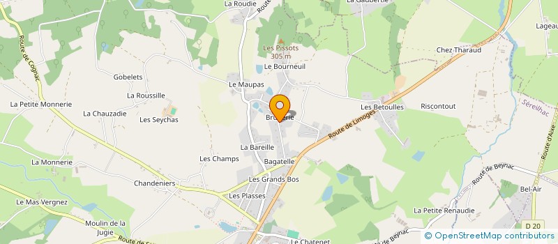 localisation de l'entreprise MONSIEUR MIGUEL BELLONY à SEREILHAC