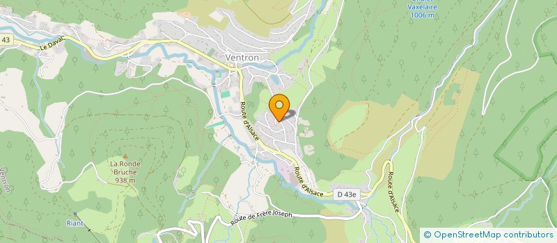 localisation de l'entreprise MONSIEUR MIGUEL BODART  VENTRON