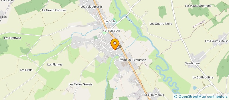 localisation de l'entreprise MONSIEUR MIGUEL BONNARD  PERRUSSON