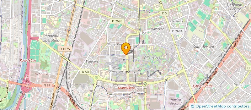 localisation de l'entreprise MONSIEUR MIGUEL BOUCHET  GRENOBLE