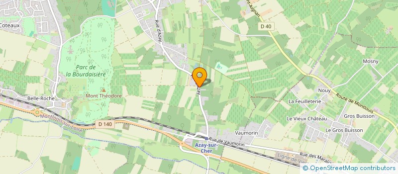 localisation de l'entreprise MONSIEUR MIGUEL BOURGET  TOURNEFEUILLE