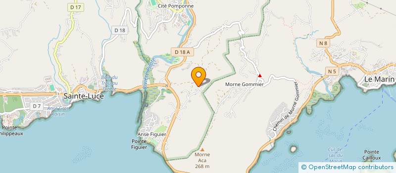 localisation de l'entreprise MONSIEUR MIGUEL CABIT  RIVIERE-PILOTE