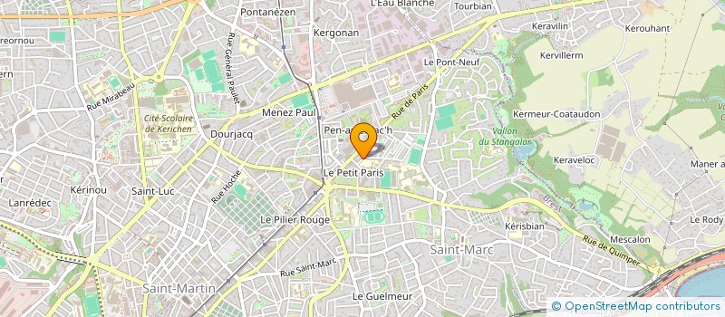 localisation de l'entreprise MONSIEUR MIGUEL CARDINAL à BREST