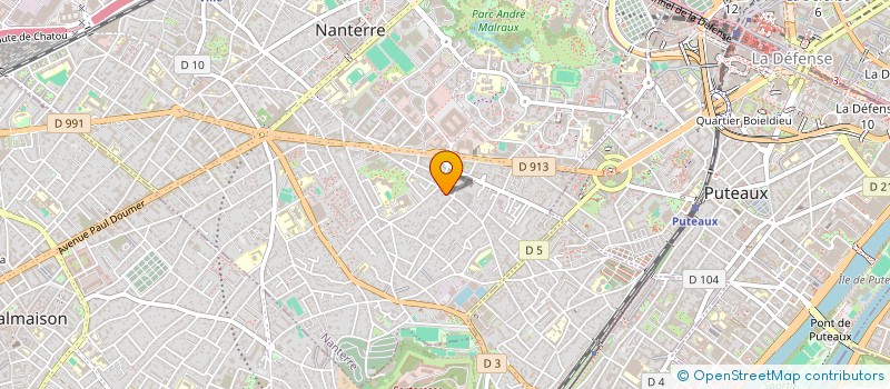 localisation de l'entreprise MONSIEUR MIGUEL CARMONA  NANTERRE