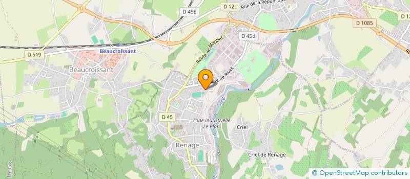 localisation de l'entreprise MONSIEUR MIGUEL CARVALHEIRA  SAINT-JEAN-DE-MOIRANS