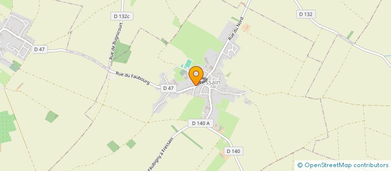 localisation de l'entreprise MONSIEUR MIGUEL CAULIER  FRESSAIN