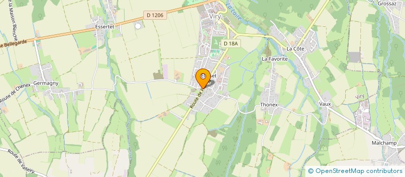 localisation de l'entreprise MONSIEUR MIGUEL CERVEIRA PEREIRA PEIXOTO  VIRY