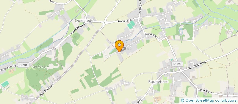 localisation de l'entreprise MONSIEUR MIGUEL CHERMEUX  ROQUETOIRE