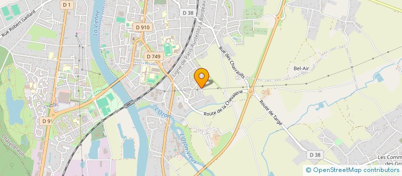 localisation de l'entreprise MONSIEUR MIGUEL CONTRERAS  CHATELLERAULT