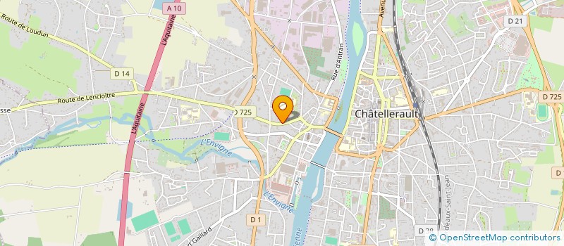 localisation de l'entreprise MONSIEUR MIGUEL CORTES à CHATELLERAULT