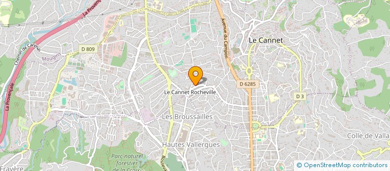 localisation de l'entreprise MONSIEUR MIGUEL DA CUNHA OLIVEIRA à LE CANNET